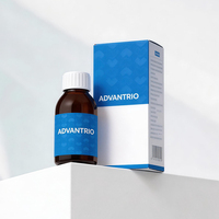 Botella de vidrio ámbar vacía con tapa de rosca de aluminio dorado para medicamentos, jarabe, botella de prescripción, para almacenamiento de líquidos orales