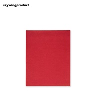 Skywingproduct Colores surtidos Peso pesado Textura Stock Carta Tamaño 4-1/2 \ "Alto Dos bolsillos Negocios Troquelado Carpeta de archivos Papel
