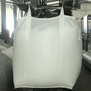 सुरक्षा फैक्टरी 5:1 सुपर बोरियों 100% परीक्षण 1000kg बड़ा थोक जंबो FIBC कंटेनर बैग