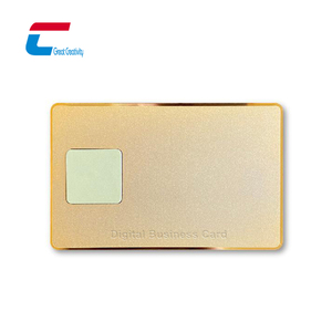 NTAG 216 RFID Carte de crédit en métal Carte de visite 24 k Métallique Nfc - Product Image 4