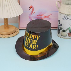 Decorazioni per <span class=keywords><strong>Capodanno</strong></span> 2025, Cappello da Cowboy in Carta per Trucco, <span class=keywords><strong>Cappelli</strong></span> per Festa di <span class=keywords><strong>Capodanno</strong></span>, Accessori per Forniture per Feste di Fine Anno - Product Image 2