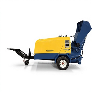 Pompe à mortier pneumatique sur <span class=keywords><strong>remorque</strong></span> MINLE pour moteur diesel, débit 4,6 m³/h, pour nivellement <span class=keywords><strong>de</strong></span> sols semi-séchés en construction - Product Image 1