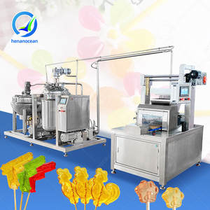 Ligne de production semi-automatique de bonbons gélifiés et de sucettes OCEAN - Product Image 1