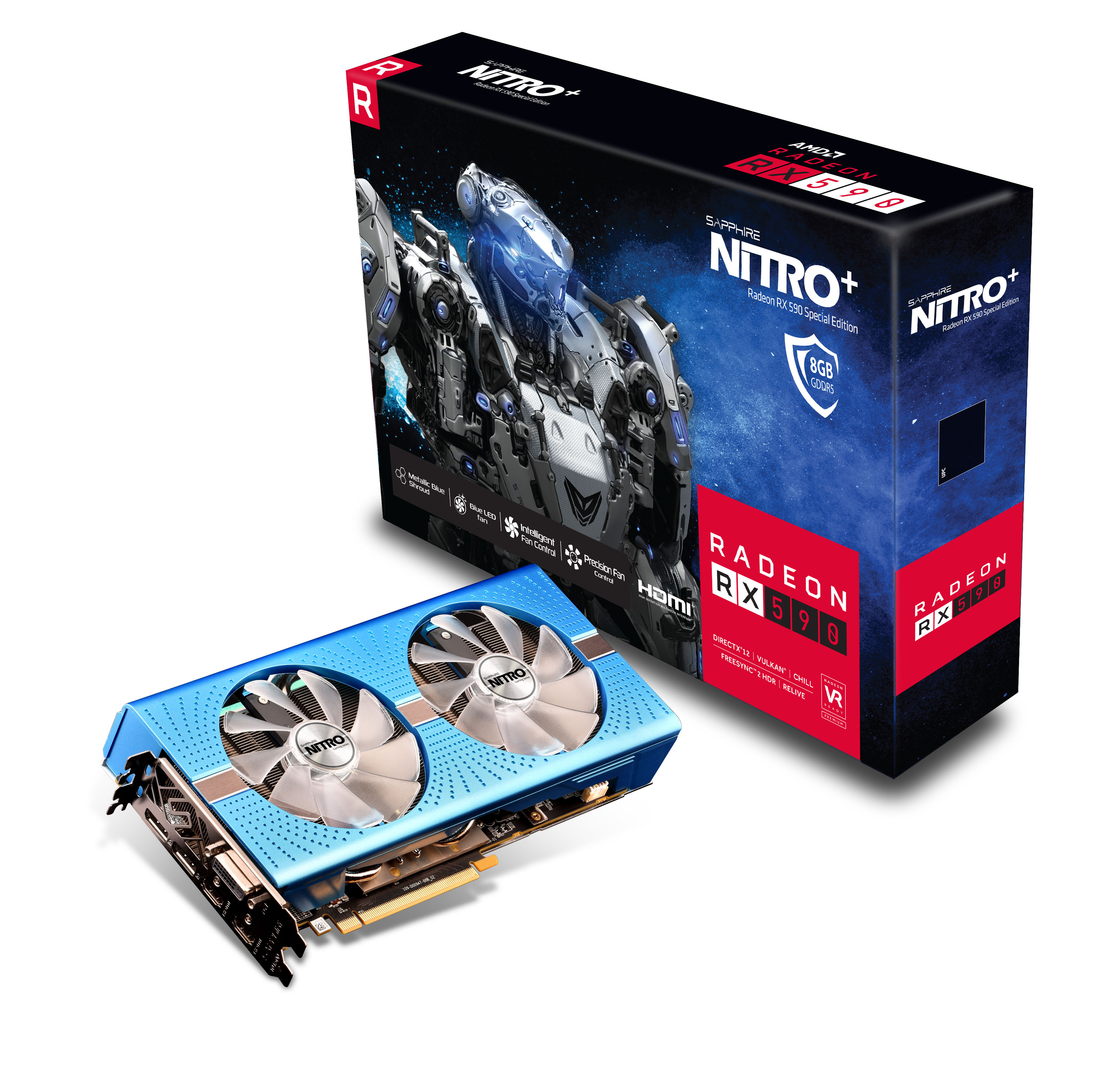 (未使用･未開封品)　SAPPHIRE NITRO+ RADEON RX 580 8G GDDR5 OC グラフィックスボード VD6318 SA-RX580-8GD5N+001 wyeba8q Amazon.co.jp: SAPPHIRE NITRO+ RADEON RX 580 8G GDDR5 OC