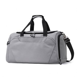 Unisex Large <b>Overnight</b> Duffel <b>Bag</b> Customized Logo Fitness Outdoor Sports Weekender Wet Compartment Durable Gym <b>Bag</b> for Men Women - Product Image 2