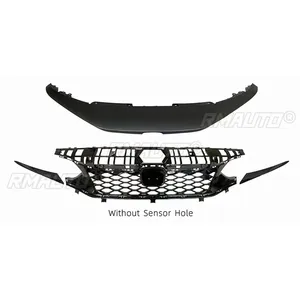 ชุดแต่งรอบคันสำหรับ Honda Civic รุ่นที่ 11 ปี 2021-2022 กระจังหน้าสีดำเงา สไตล์ TR สำหรับรถแข่ง อุปกรณ์ตกแต่งรถยนต์ - Product Image 5