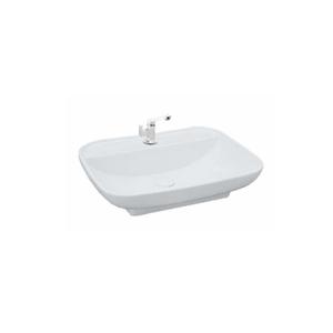 Lavabo de cerámica de alta calidad, lavabo de un solo orificio para el hogar y la Oficina, fregadero de lavado a mano para exportación - Product Image 1