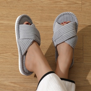 Women's High Quality Casual Slide Slipper Warm Indoor House Cloth Breathable Lightweight With Open Toe Summer Winter Slippers - Product Image 6