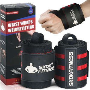 Muñequeras Profesionales <span class=keywords><strong>SKDK</strong></span> HS089 de Neopreno de 12'', 18'' y 21'' para Entrenamientos de Gimnasio, Levantamiento de Pesas, Gimnasia, Antideslizantes, Portátiles y Seguras - Product Image 5