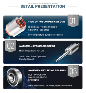 YL Loạt 0.75HP 1HP 2HP 3HP 5HP 7.5HP 10HP 220V 50Hz 2800 vòng/phút điện <span class=keywords><strong>AC</strong></span> động cơ duy nhất giai đoạn động cơ cảm ứng - Product Image 4