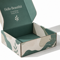 Boîte cadeau de luxe pour l'emballage de petits produits, conception de logo personnalisé, boîte en papier, boîtes d'emballage en carton ondulé, boîtes d'expédition, marque haut de gamme