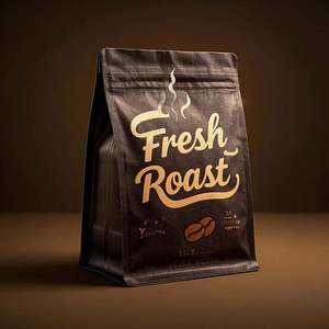 Luxury Velvet Touch Matte Stand-Up Pouch Custom Printed Zipper Premium Plastic <b>Bag</b> for Coffee Protein Powder Skincare Samples - Product Image 4