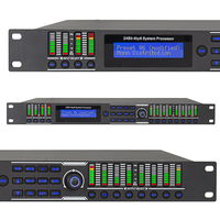 Processeur de son numérique PS-48 4 entrées 8 sorties, système de gestion de haut-parleurs DSP 24 bits avec crossover, égaliseur, delay et limiteur
