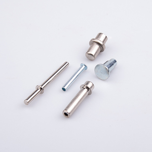 <span class=keywords><strong>Rivet</strong></span> en acier massif de 10 mm, tête cylindrique, col rond, tête plate excentrique, <span class=keywords><strong>rivet</strong></span> à épaule pour rack - Product Image 4