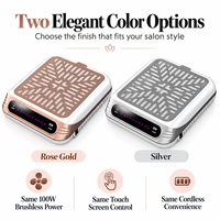 Collecteur de poussière d'ongles en gros avec batterie rechargeable, déflecteur magnétique, emballage personnalisé