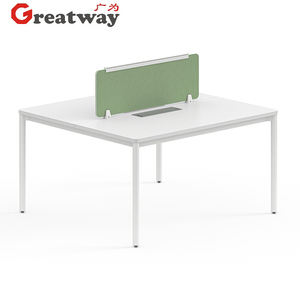 Greatway, muebles de oficina blancos modernos, 1, <span class=keywords><strong>2</strong></span>, 4, 6, 8 plazas para Persona, estación de trabajo de oficina, escritorio en Escritorio de oficina - Product Image 3