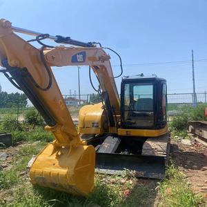 Excavadora usada de segunda mano Caterpillar Cat 308 308e 308c de 8 toneladas, original, con certificación CE. - Product Image 1