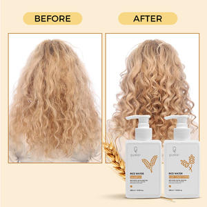 Juego de champú y acondicionador de agua de arroz Natural Qquaker, calmante, nutre el crecimiento, anticaída de cabello <span class=keywords><strong>Champu</strong></span> - Product Image 5