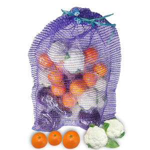 ขายด่วน Raschel ตาข่ายสุทธิถุง 50*80 ซม. และ 45*75 ซม. บรรจุภัณฑ์สําหรับหัวหอมมันฝรั่งและผลไม้เพื่อการเกษตร - Product Image 2