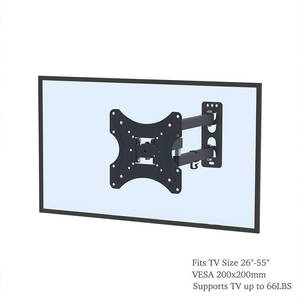 Support mural réglable Db pour téléviseurs de 26 à 55 pouces, VESA 200x200mm - Product Image 1