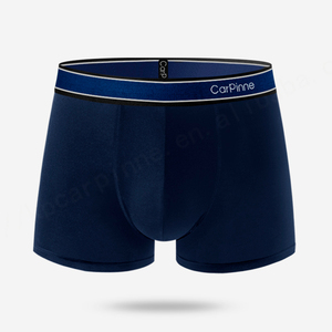 Calzoncillos bóxer de alta calidad a granel, venta al por mayor, Bóxer básico de algodón con banda cómoda transpirable para hombre, Calzoncillos Bóxer básicos para hombre con logotipo personalizado - Product Image 4
