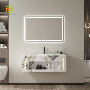 <span class=keywords><strong>อ่าง</strong></span>ล้างมือหินหินชนวนชุดโต๊ะเครื่องแป้งอ่างล้างมือหินอ่อนแบบฝังติดผนัง - Product Image 3