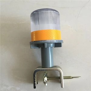 Luz de Navegación Marina Solar Intermitente LED, Luz de Advertencia Intermitente Solar, Luz de Cono de Tráfico Solar - Product Image 5