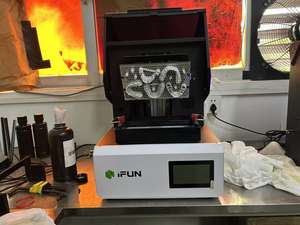 Impresora 3D Dental <span class=keywords><strong>IFUN</strong></span> 14K de Alta Resolución con 1 Año de Garantía y Conectividad USB para Coronas, Puentes y Retenedores - Product Image 3