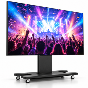 หน้าจอ LED แบบพับได้ขนาด 108 นิ้ว รุ่น P0.9 พร้อมล้อเลื่อน ความละเอียด 2K HD จอแสดงผล LED ไร้รอยต่อ สำหรับงานปาร์ตี้ส่วนตัวและกิจกรรมบันเทิงในร่ม - Product Image 2