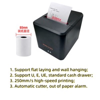 Murah Xprinter 80Mm Pencetak Termal Tanda Terima Pos Mini Potongan Sendiri Pesanan Kertas Keluar untuk Kasir Dapur Supermarket