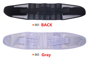 Ceinture de soutien lombaire pour hommes et femmes, réglable, respirante, pour décompression, fixation lombaire, été - Product Image 2