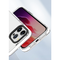 Coque de téléphone portable en acrylique TPU + PC pour iPhone 16 16 Pro 16 Pro Max 17 17 Pro 17 Pro Max