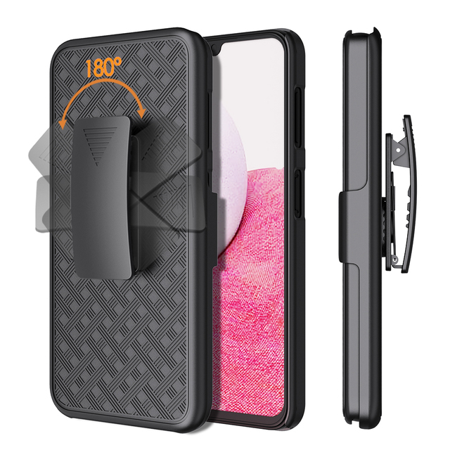 Defender Holster Mobile Phone Case Shockproof Phone Case for Samsung A14 4g 5g With Kickstand