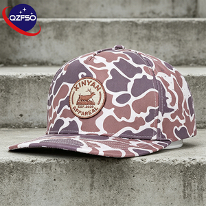 QZFSO Gorra de Béisbol de 6 Paneles para Hombre y Mujer, con Logotipo Bordado en 3D, de Alta Calidad, Personalizable, Estilo Casual y Urbano - Product Image 1