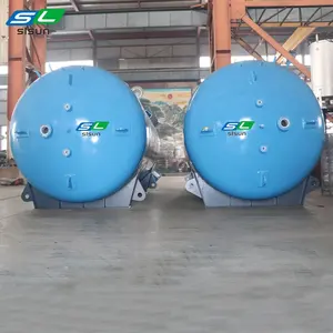 공장 공급 대형 압력 용기 20m3 30m3 50m3 맞춤형 수소 CO2 공기 수신기 저장 탱크