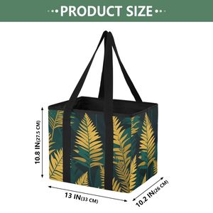 Durable <b>Collapsible</b> Cargo Organizer Tote 600D Oxford Water Resistant <b>Storage</b> Bag with PE Bottom Board for Van/Camping - Product Image 2