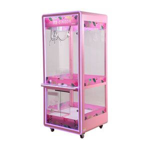 Vollständig transparenter <span class=keywords><strong>Internet</strong></span>-Star-Greifautomat mit automatischer Greifanpassung für Puppen – Verkaufsautomat für Unterhaltungs- und Arcade-Spiele - Product Image 2