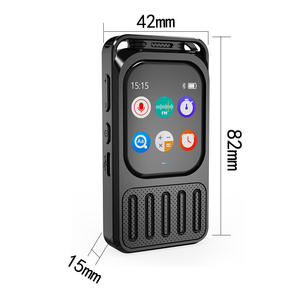 Reproductor MP3 Portátil con Pantalla Táctil de 8GB, Grabadora de Voz con 78 Horas de Grabación, Altavoz Integrado y Radio FM - Product Image 2