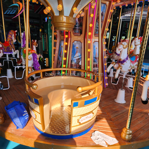 Carrusel Giratorio <span class=keywords><strong>de</strong></span> Alta Calidad para Parques <span class=keywords><strong>de</strong></span> Diversiones, 16 Asientos, <span class=keywords><strong>de</strong></span> Lujo, para Niños - Product Image 2