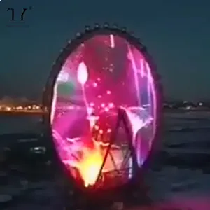 Открытый полноцветный креативный шар Сферический светодиодный экран Сферический круглый светодиодный дисплей