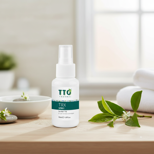 Aceite Corporal Químico en Aerosol TTO TRX 50ml, Hidratante, de Larga Duración, para una Piel Radiante, Relajante, Desodorante y Antitranspirante - Product Image 3