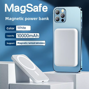 Оптовая продажа большой емкости <span class=keywords><strong>10000</strong></span> мАч магнитный беспроводной Power Bank Type-C для Apple <span class=keywords><strong>Mobile</strong></span> 15 Вт выход литий-полимерный отличный подарок идея - Product Image 2