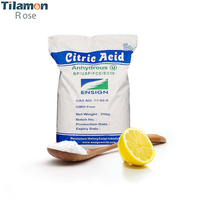 Acide citrique anhydre haute pureté 98% de qualité alimentaire biologique pour les aliments et les boissons