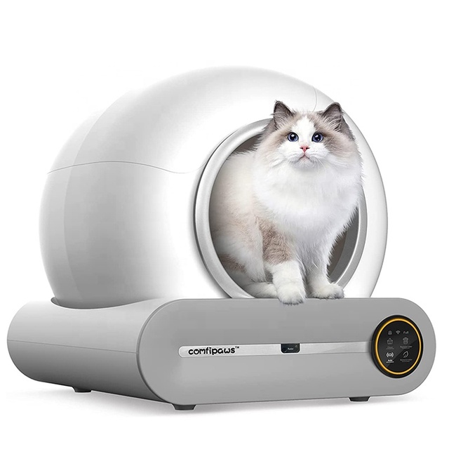 Smart Cat Litter Box Robot Automatic Self Cleaning Cat Toilet Box Smart Cat Automatic Litter Box