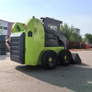 Multifunction Compact 3400kg Wheel <strong>Skid</strong> Steer <strong>Loader</strong> Cabin Diesel Hydraulic <strong>Skid</strong> Steer <strong>Loader</strong> <strong>with</strong> 1 Year Warranty - Product Image 4