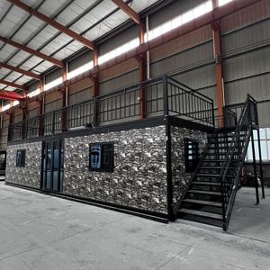 Maison conteneur moderne préfabriquée, mobile, mini, portable, à toit plat, extensible, avec <span class=keywords><strong>cuisine</strong></span>, 20 pieds, 30 pieds, 40 pieds - Product Image 1