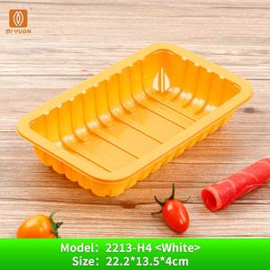 PP monouso termosaldatura mappa vassoio cibo da asporto pollo scatola di imballaggio vassoio di plastica vassoio Snack di carne - Product Image 4