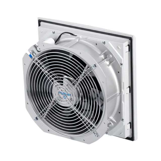 Fuente directa de fábrica IP54 230VAC 48VDC, cabina de ventilación, filtro de ventilador de refrigeración