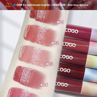 Échantillon Gratuit – Kit de Rouge à Lèvres Végétalien Longue Tenue Mat et Brillant, Hydratant, Teinte Nude, Marque Privée