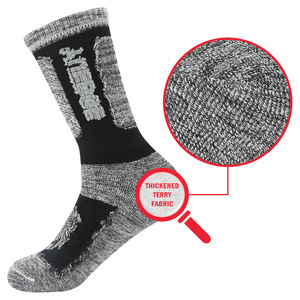 <span class=keywords><strong>Chaussettes</strong></span> en laine d'extérieur <span class=keywords><strong>de</strong></span> couleur personnalisée <span class=keywords><strong>Chaussettes</strong></span> d'équipage <span class=keywords><strong>de</strong></span> randonnée pour hommes <span class=keywords><strong>Chaussettes</strong></span> d'hiver épaisses pour le travail <span class=keywords><strong>de</strong></span> sécurité par temps froid - Product Image 3